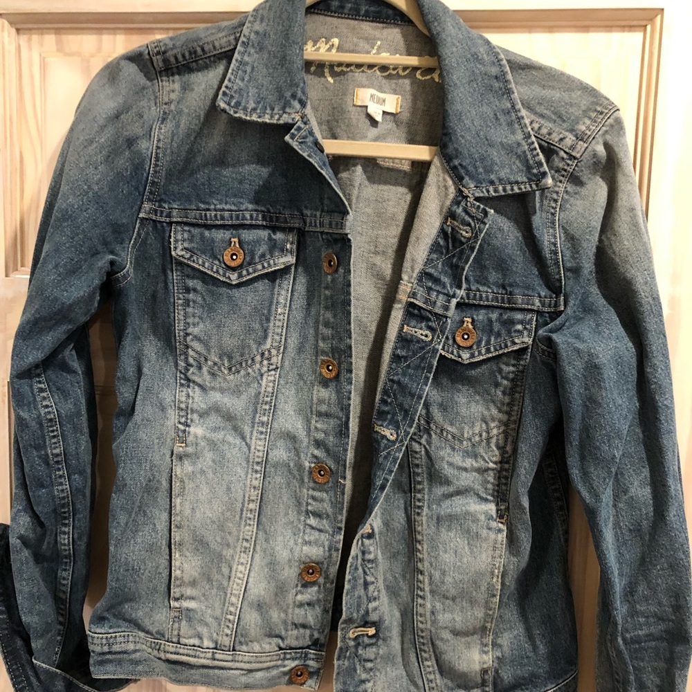 Madewell jean jacket